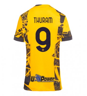 Inter Milan Marcus Thuram #9 Tercera Equipación Mujer 2024-25 Manga Corta